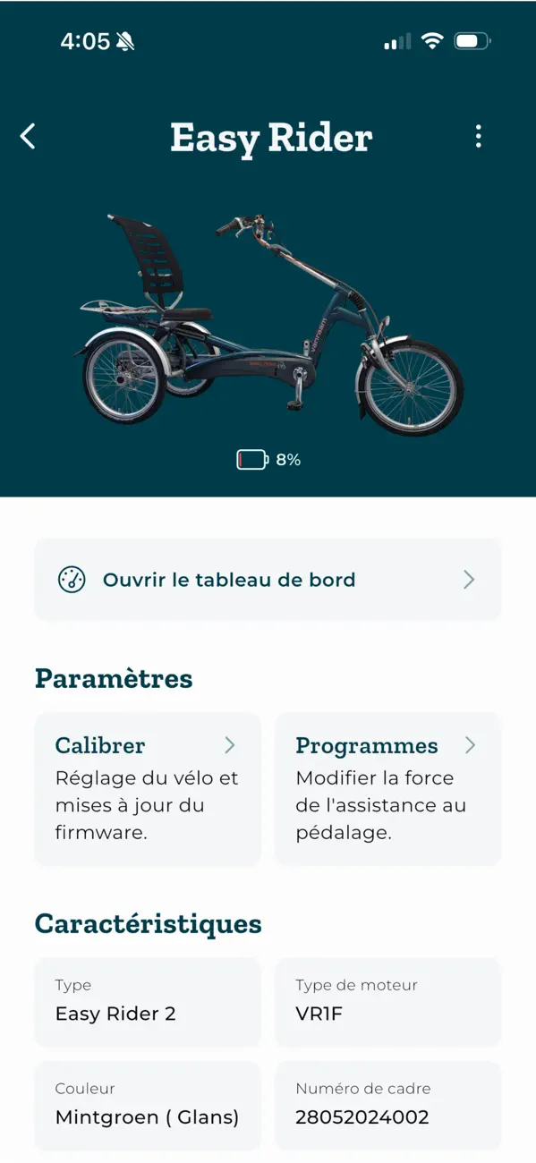 Screenshot #3 pour Van Raam E-Bike