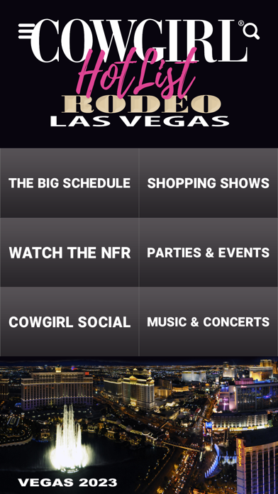 COWGIRL Hotlist Screenshot