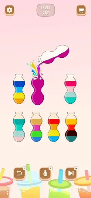 Fun Water Sorting - Color Sort screenshot 3