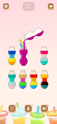 Fun Water Sorting - Color Sort Screenshot 3 of 9