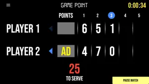 BT Tennis Scoreboard screenshot 2