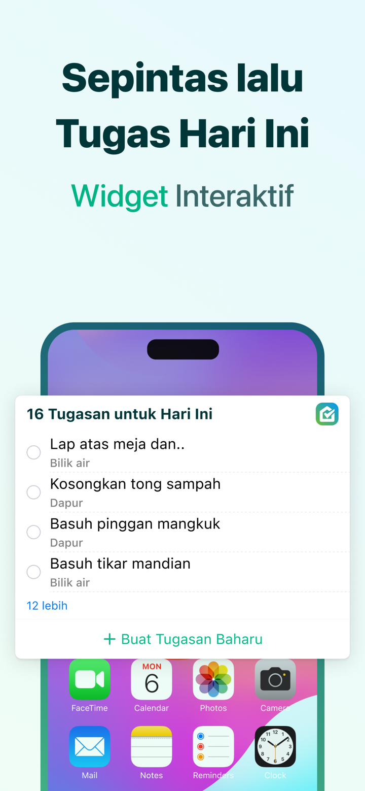 Jadual Tugasan Rumah screenshot 3