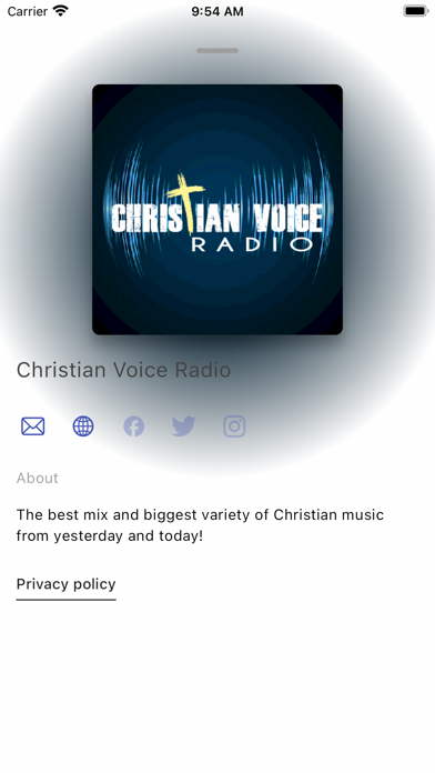 Christian Voice Radio Screenshot