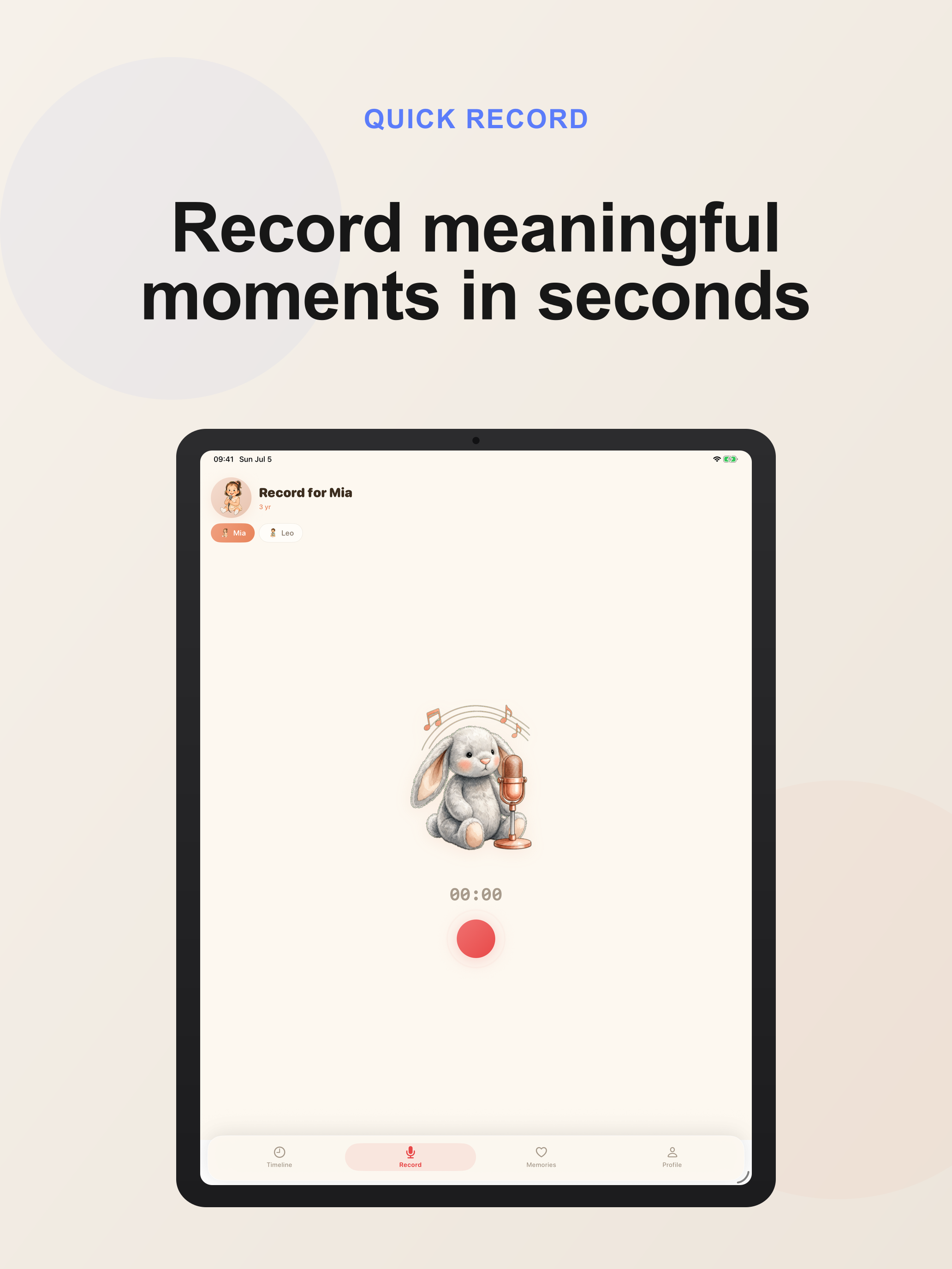 TinyTalk Voice Memories screenshot 7