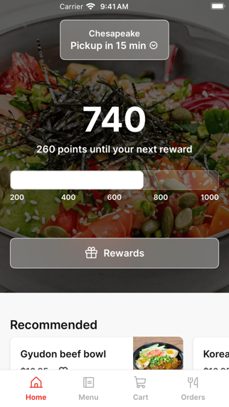 DOMOISHI To Go iPhone screenshot 1 - Food & Drink app