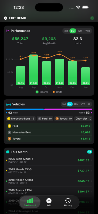 MyCut -Auto Commission Tracker Screenshot 2 of 4