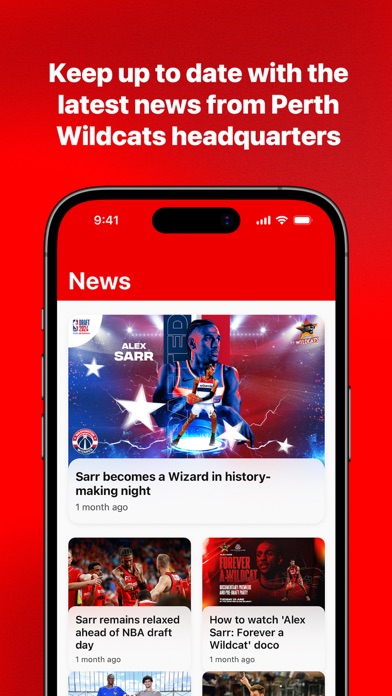 Perth Wildcats Screenshot