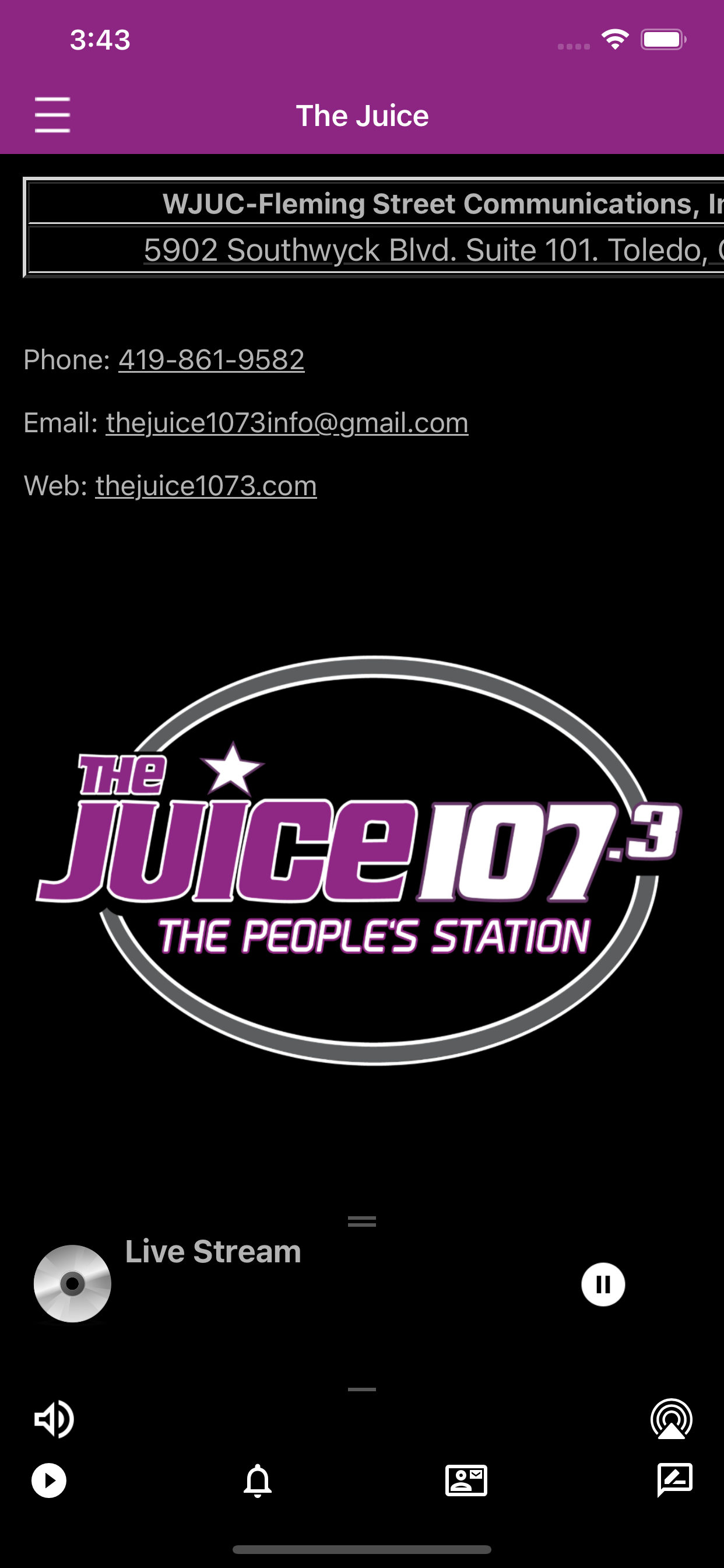 The Juice FM screenshot 3