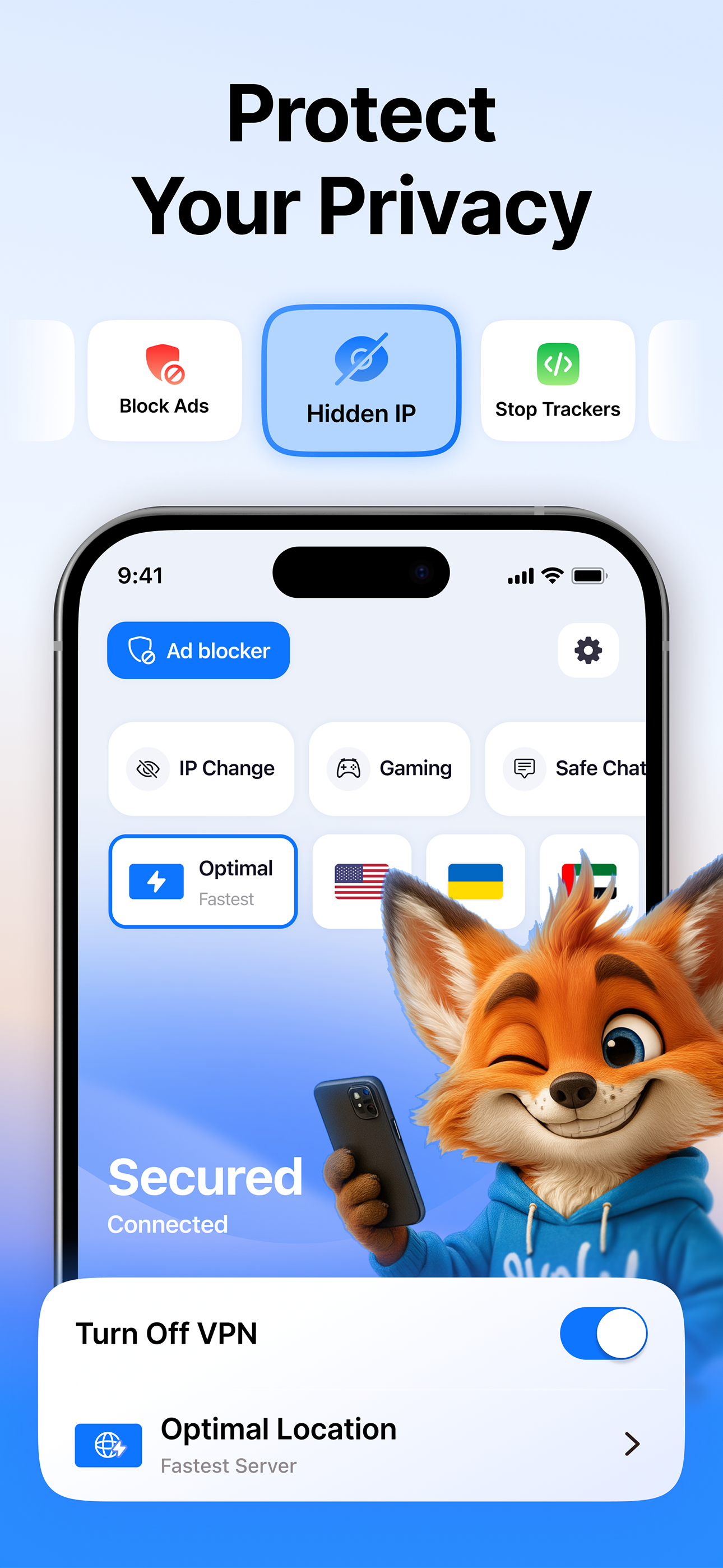 VPN Wave Proxy & AdBlock Pro
