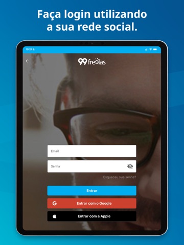 99Freelas iPad screenshot 1