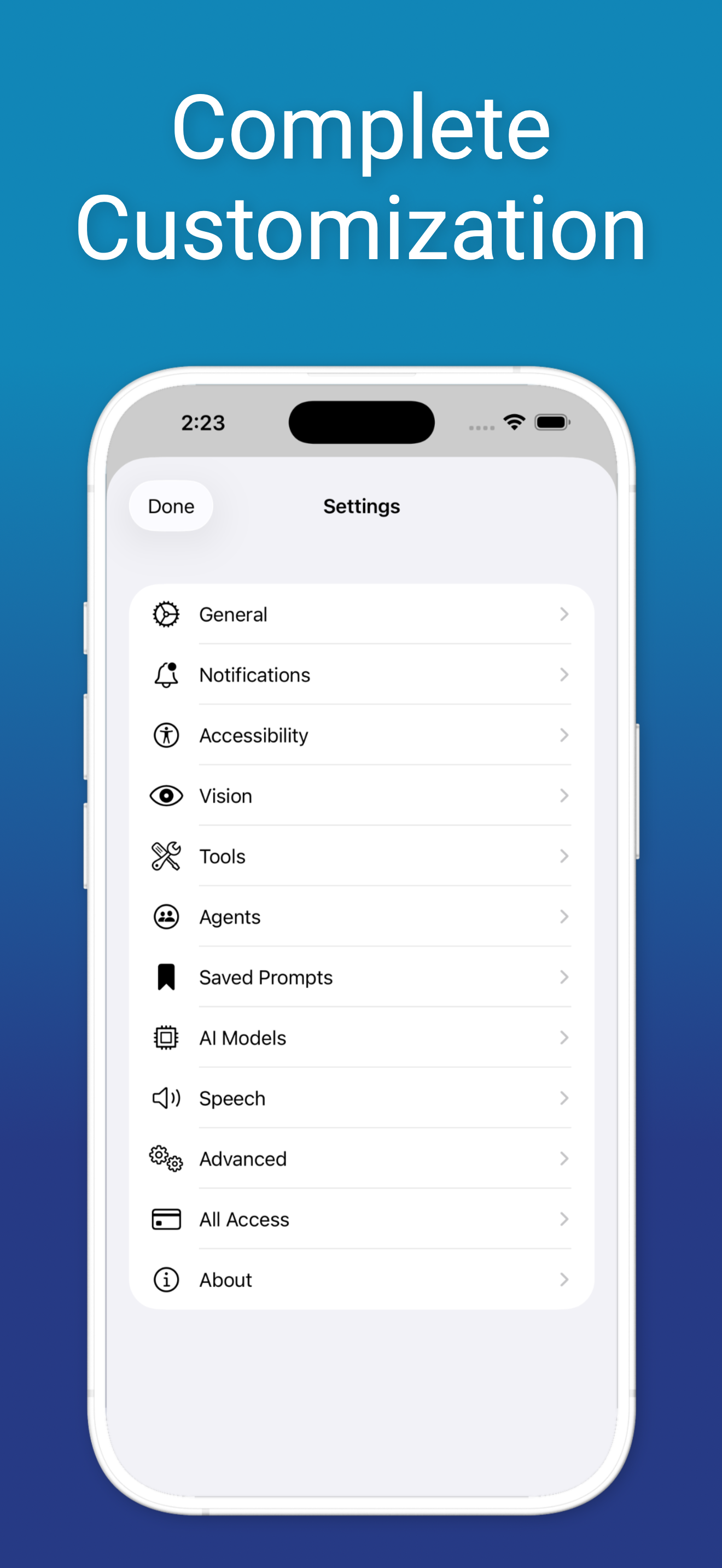 Perspective Intelligence iPhone screenshot 6 of 6