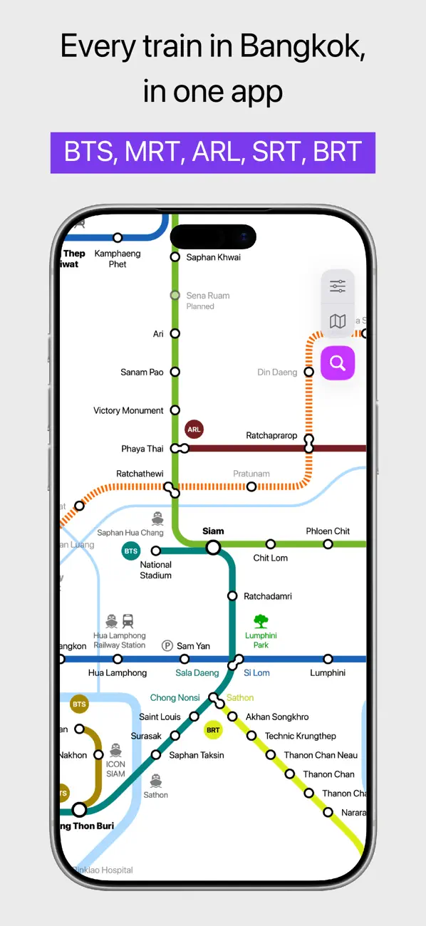 Screenshot #1 pour Bangkok City Metro