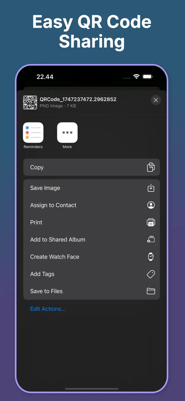 #5. QR Code Creator ™ (iOS) Ved: Kartika Ardiani