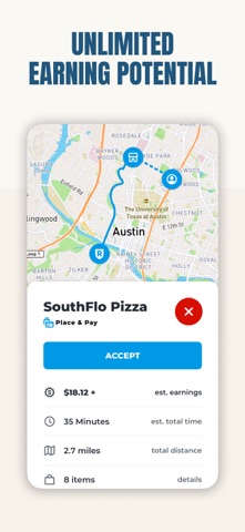 Favor Runner: Deliver & Earn iPhone screenshot