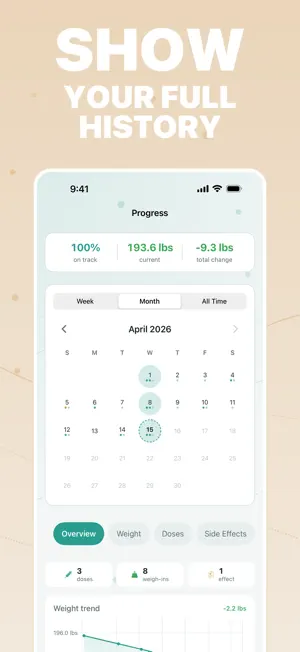 DosePen: GLP-1 Tracker screenshot 4
