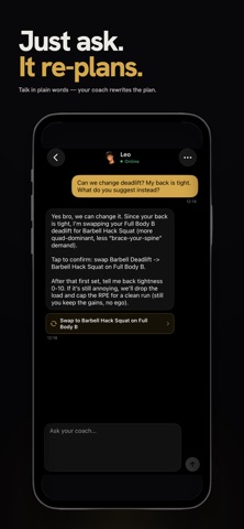 dynaimic: AI Workout Planner screenshot