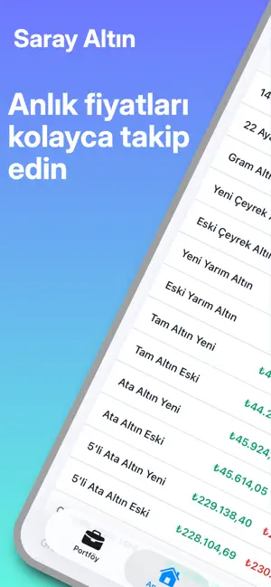 Saray Altın - Gold & Currency screenshot 1