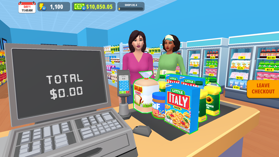 #1. My Supermarket Simulator 3D® (iOS) By: Game District LLC