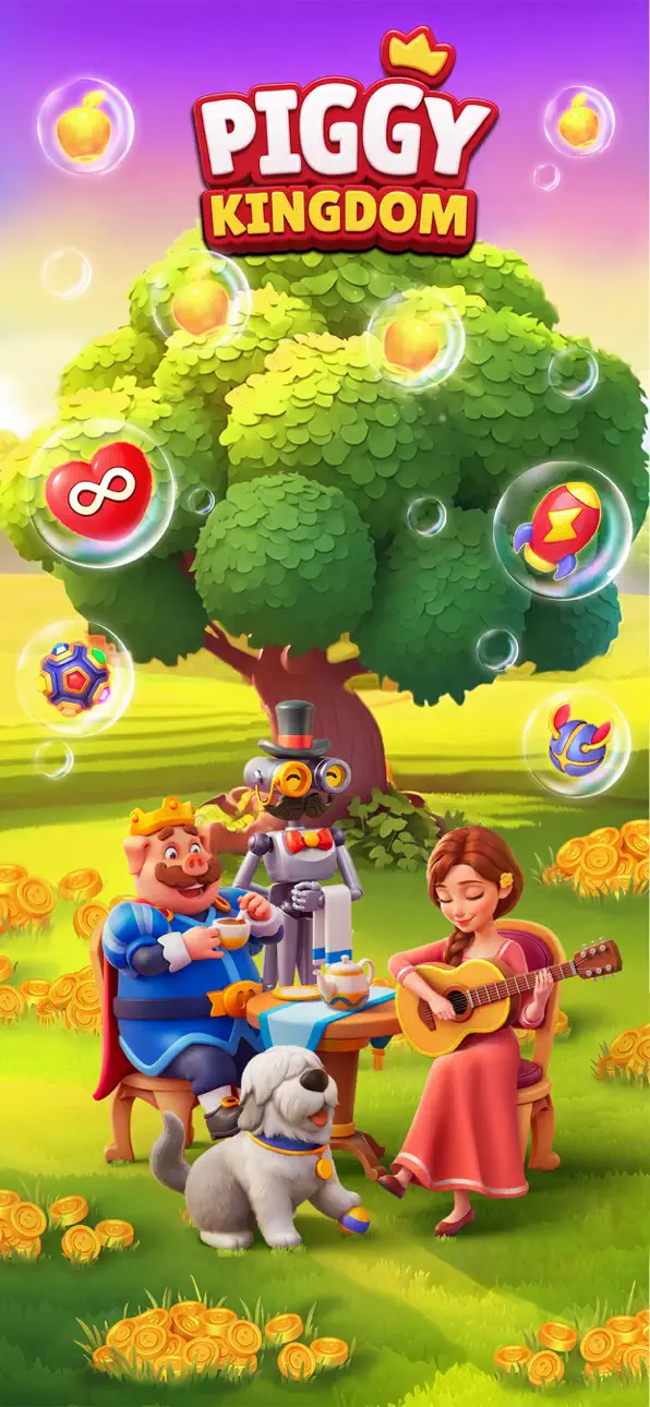 Piggy Kingdom - Match 3 Games Hack screenshot 1 - iOS game interface