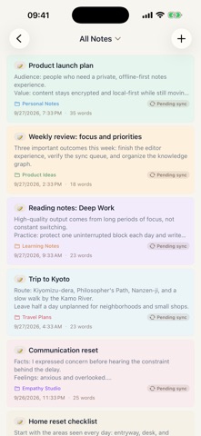 Bodcat Notebook Screenshot 2 of 6