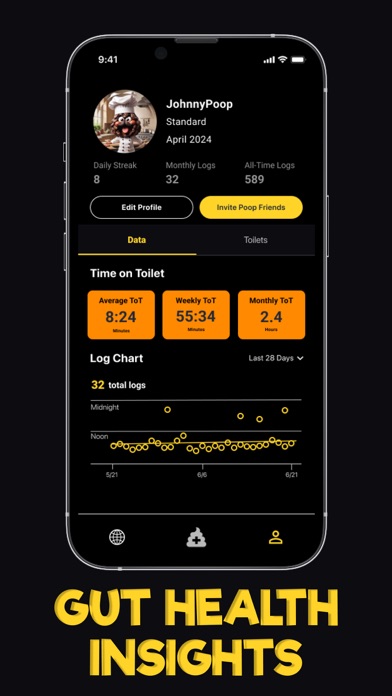 Gutchek - Poop Map & Tracker Screenshot