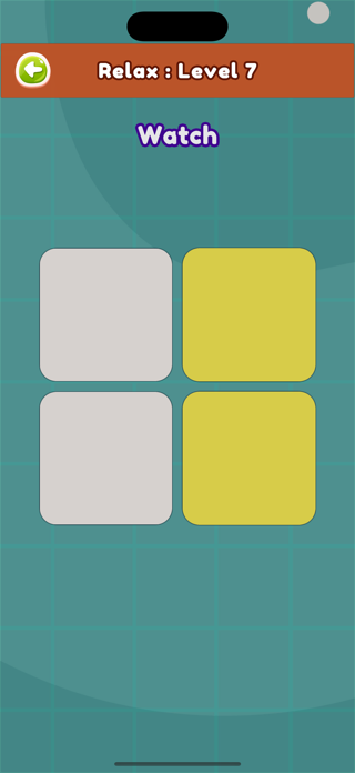 Sequence Memory Test Puzzle Screenshot 3 of 7