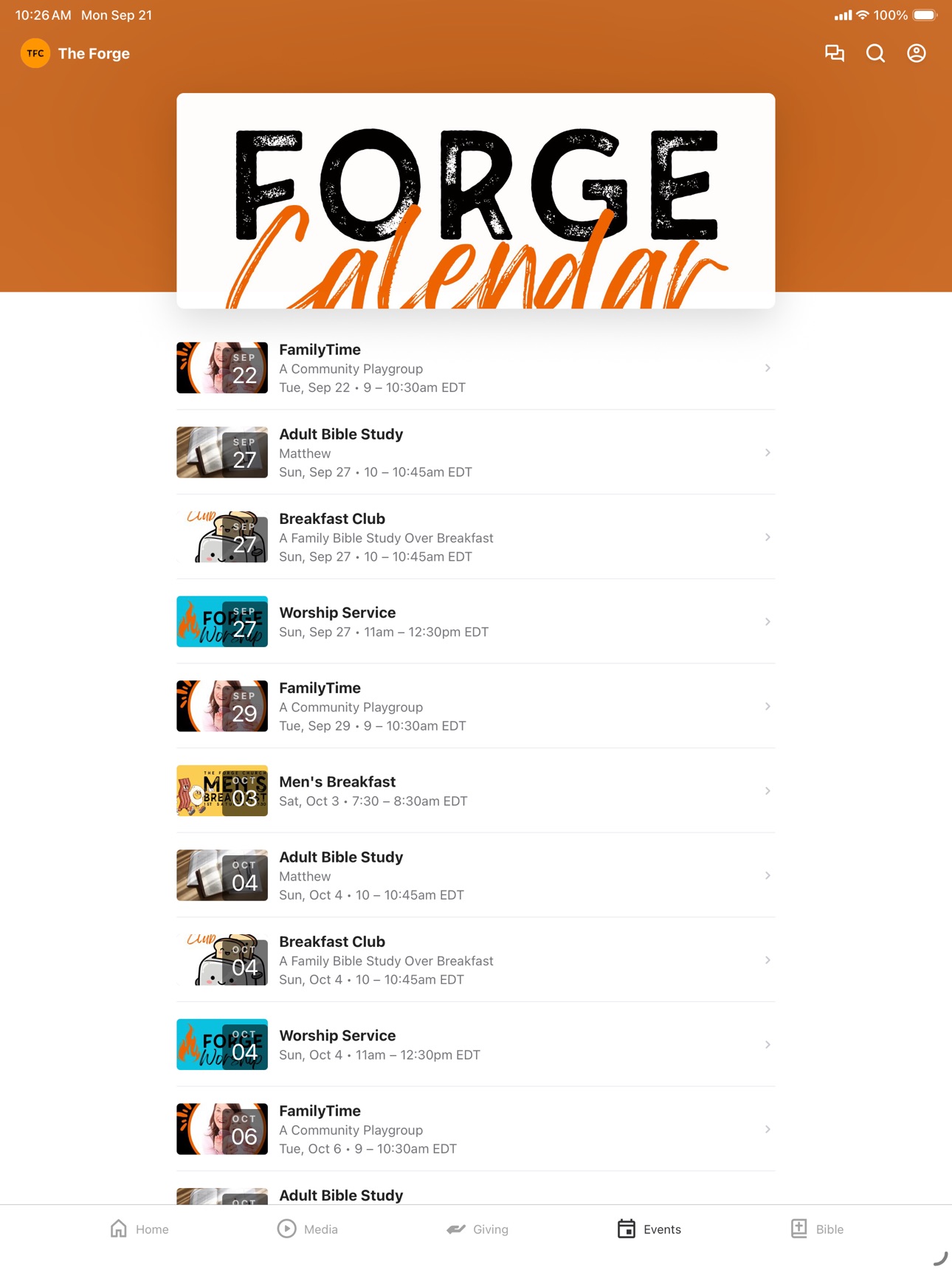 Screenshot 6 of The Forge Church