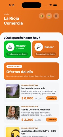 La Rioja Comercia iPhone screenshot 2