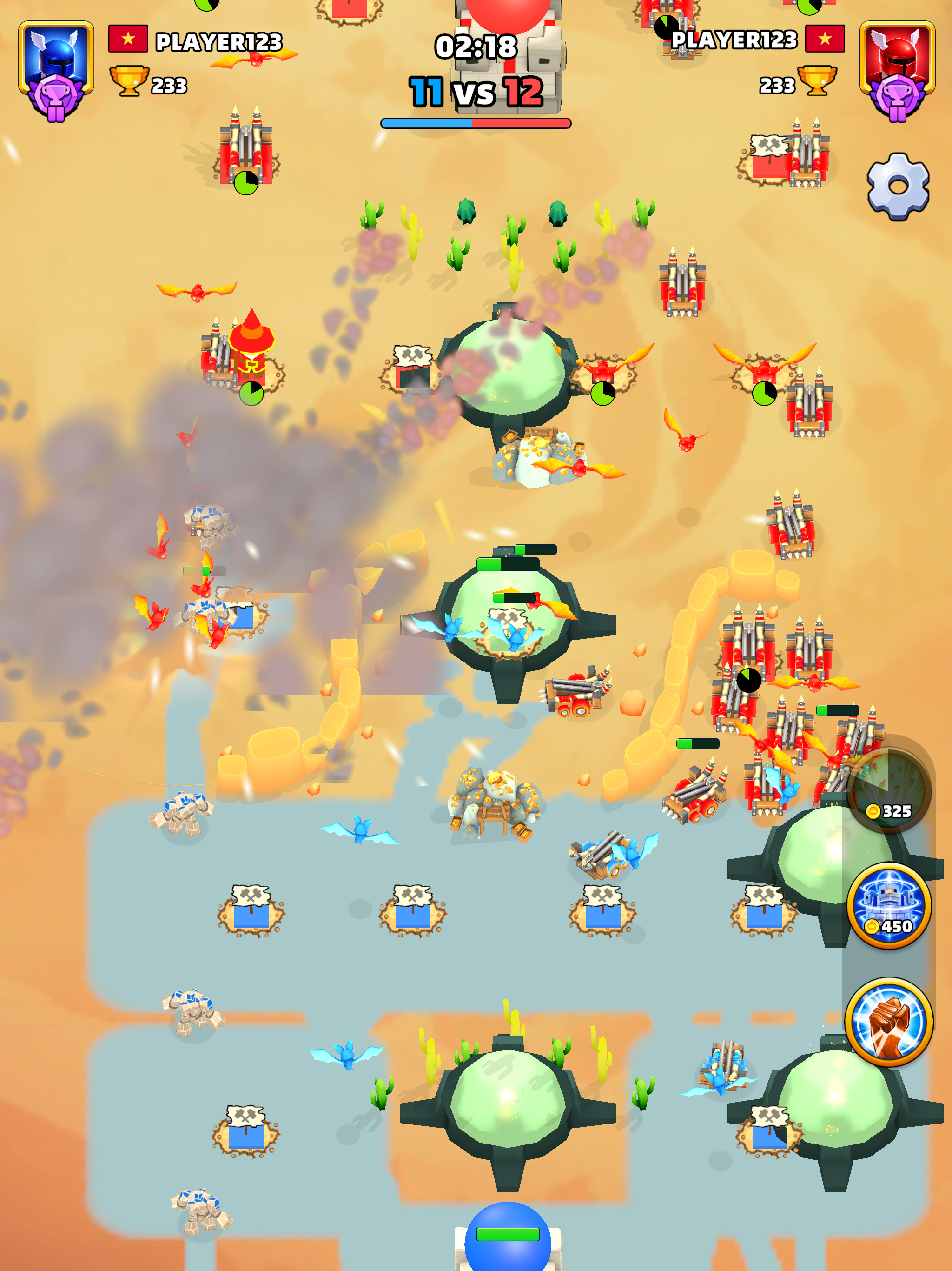 Royal Wars Color Clash screenshot 10