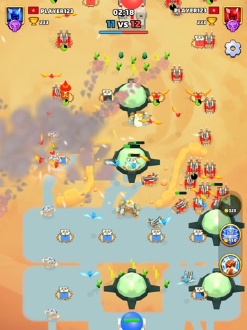 Royal Wars Color Clash iPad screenshot