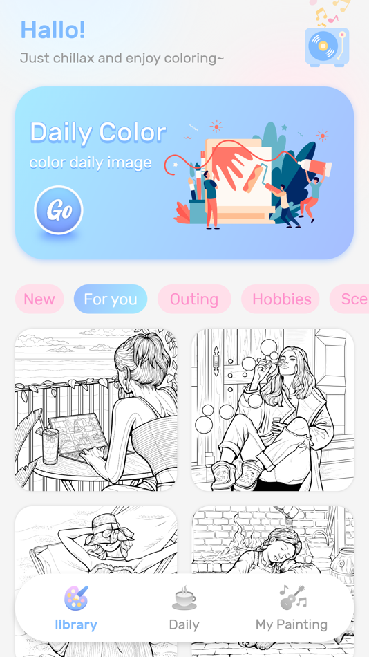 #8. Granny Color By Number Game (iOS) 由: HK PIXO TECHNOLOGY LIMITED