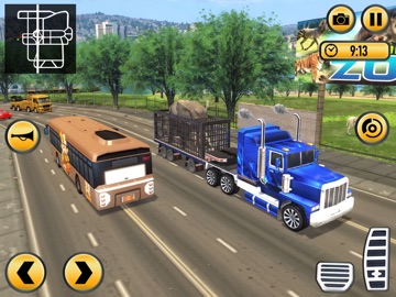 Zoo Animals Pet - Happy Truck iPad screenshot