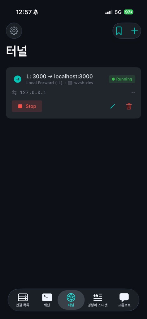 VibeShell - vibeshell-ssh-tunnel-interface