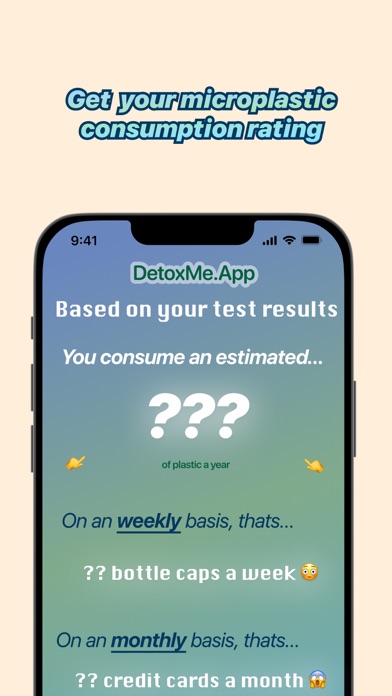 DetoxMe - Microplastic Intake? Screenshot