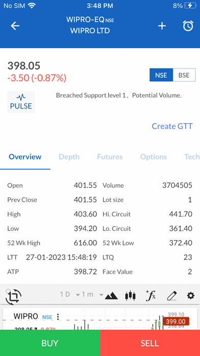 App screenshot