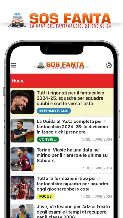 SOS Fanta -  Fantacalcio Screenshot