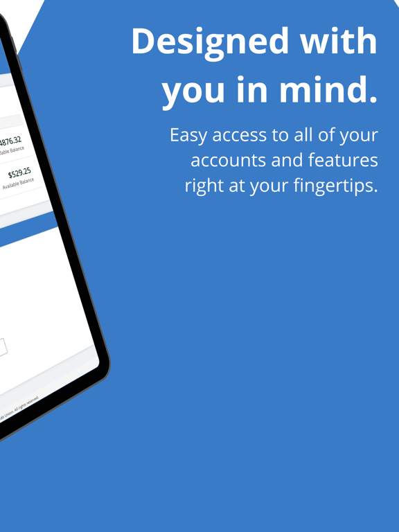 Tremont CU Mobile iPad screenshot 2 - Finance app