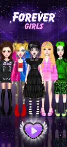 Forever Girls: Avatar Dress Up screenshot #1 for iPhone