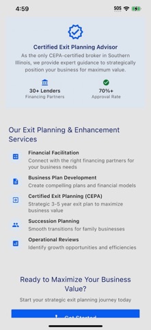 Grand Business Brokers iPhone screenshot