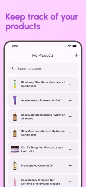 Curl Journal: Haircare Log screenshot 2