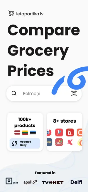 Grocery Prices – Lēta Pārtika screenshot 1
