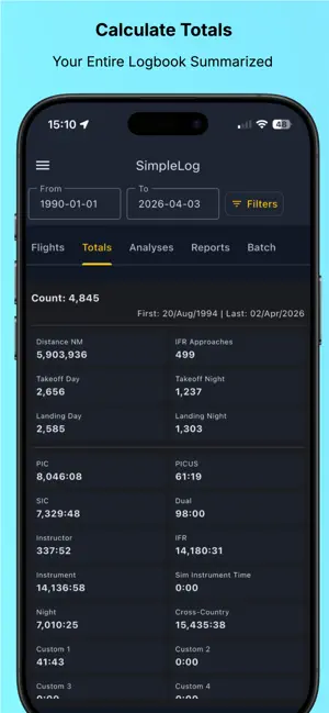 MySimpleLog screenshot 2
