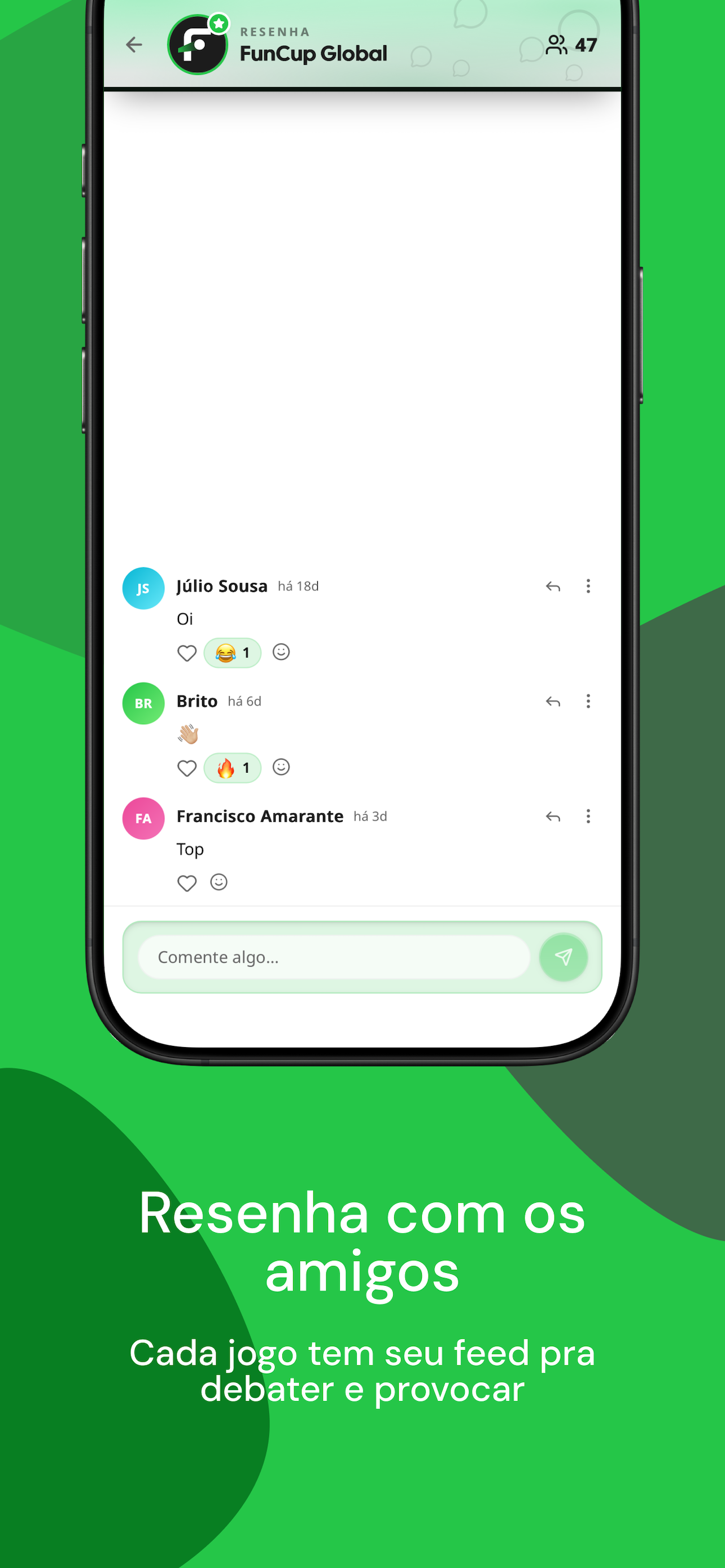 FunCup: Bolão, Tabela e Jogos