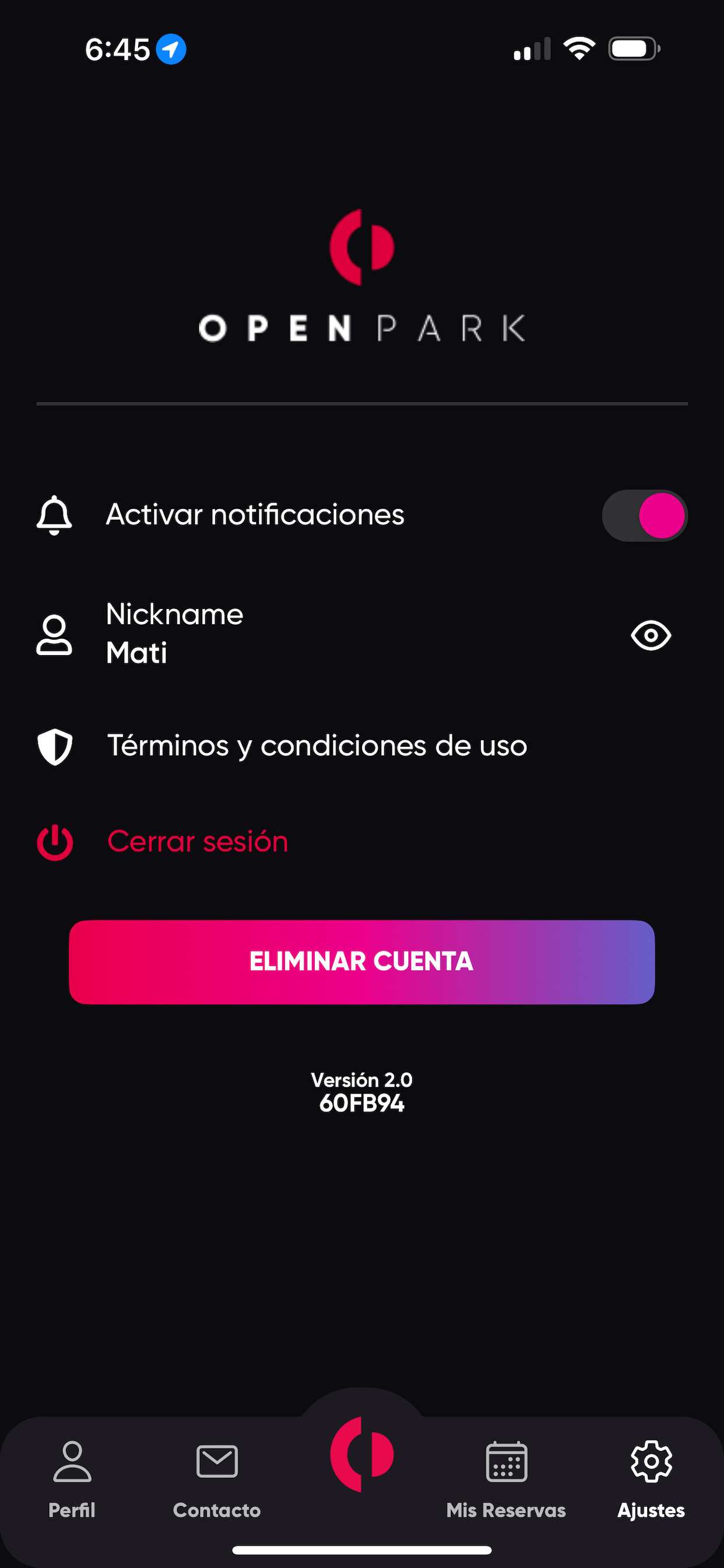 Open Park Ux