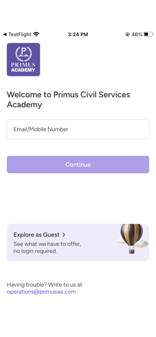 Primus Academy Screenshot 1 of 6
