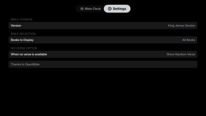 Screenshot #2 pour Bible Clock Wallpaper
