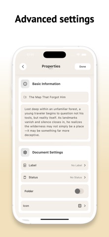 Writing App for Scriveners screenshot