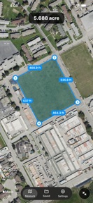 GPS Land Area Calculator screenshot