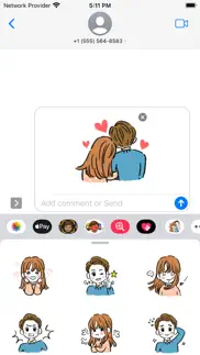 couple life love stickers iphone images 1