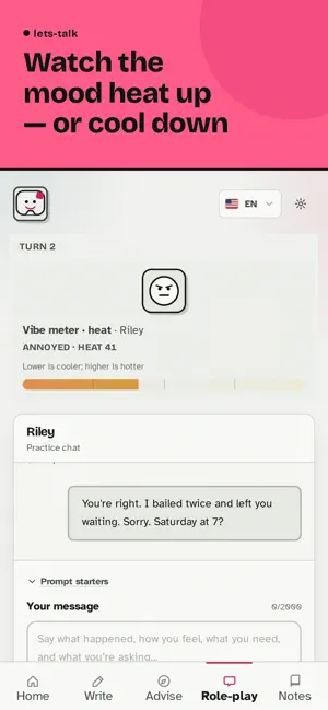 lets-talk – Conversation Coach screenshot 3